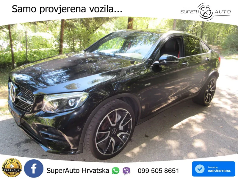 Mercedes GLC Coupe AMG 43 (367 KS) 4MATIC G-TRONIC ZRAČNI+ACC+4xGR SJED+KAM