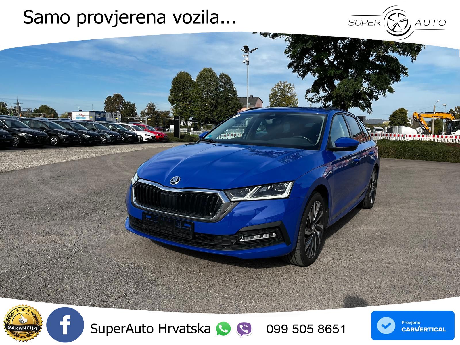 Škoda Octavia Combi 1.5 TSI (150 KS) LED+GR SJED+ACC