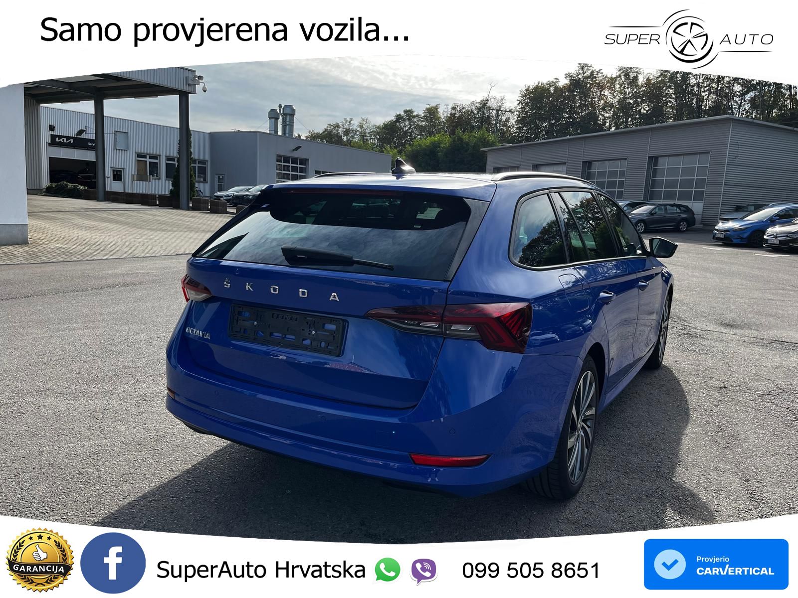 Škoda Octavia Combi 1.5 TSI (150 KS) LED+GR SJED+ACC