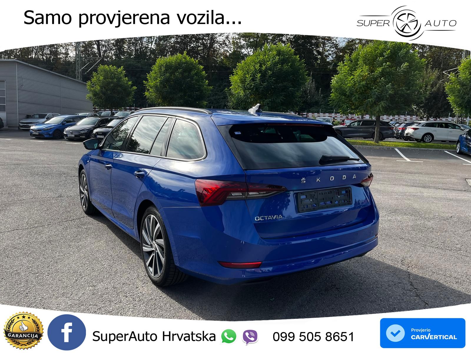 Škoda Octavia Combi 1.5 TSI (150 KS) LED+GR SJED+ACC