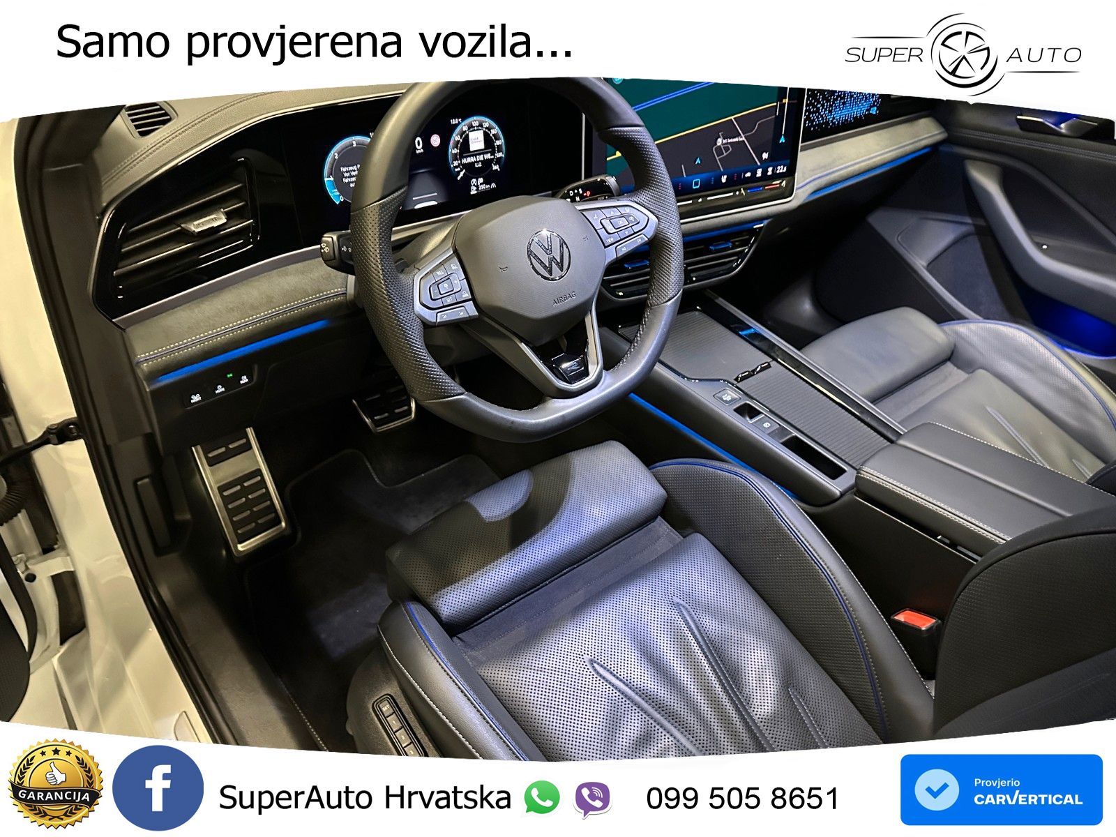 Volkswagen Passat Variant 2.0 TDI (193 KS) 4MOTION DSG R-Line LED+GR SJED+ACC