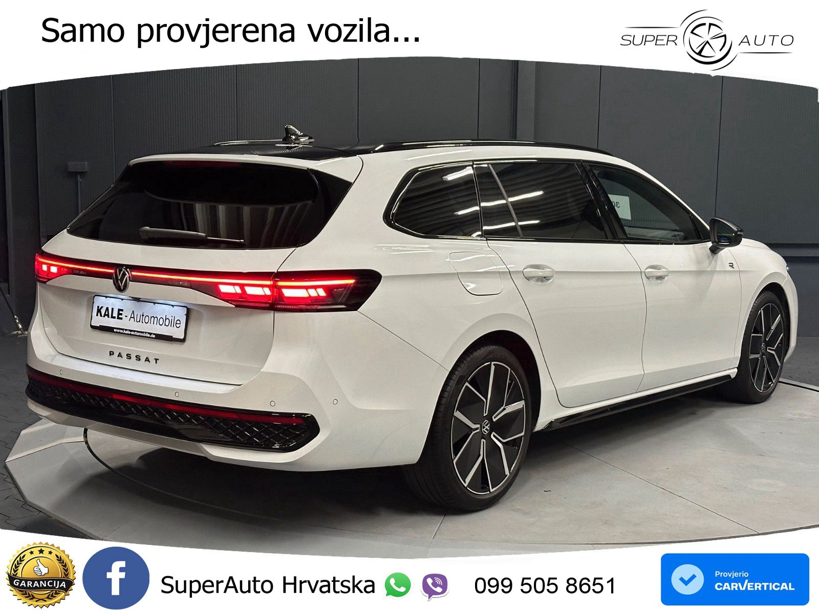Volkswagen Passat Variant 2.0 TDI (193 KS) 4MOTION DSG R-Line LED+GR SJED+ACC