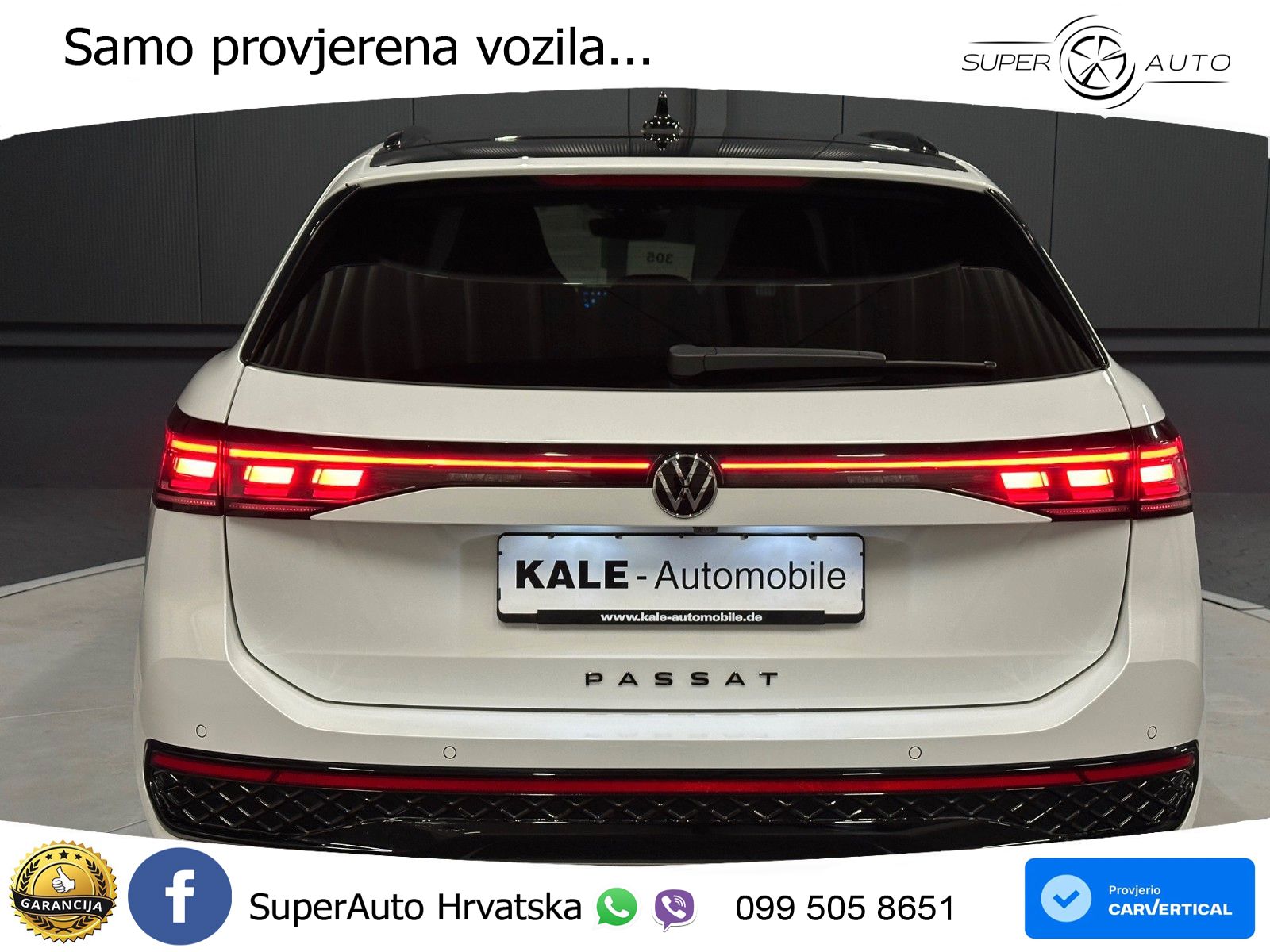 Volkswagen Passat Variant 2.0 TDI (193 KS) 4MOTION DSG R-Line LED+GR SJED+ACC