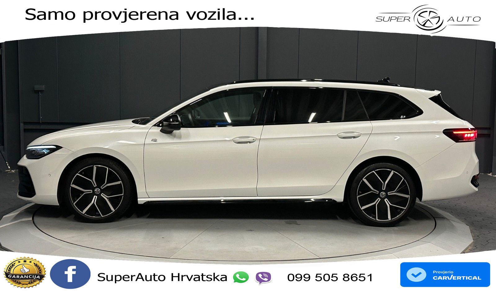 Volkswagen Passat Variant 2.0 TDI (193 KS) 4MOTION DSG R-Line LED+GR SJED+ACC