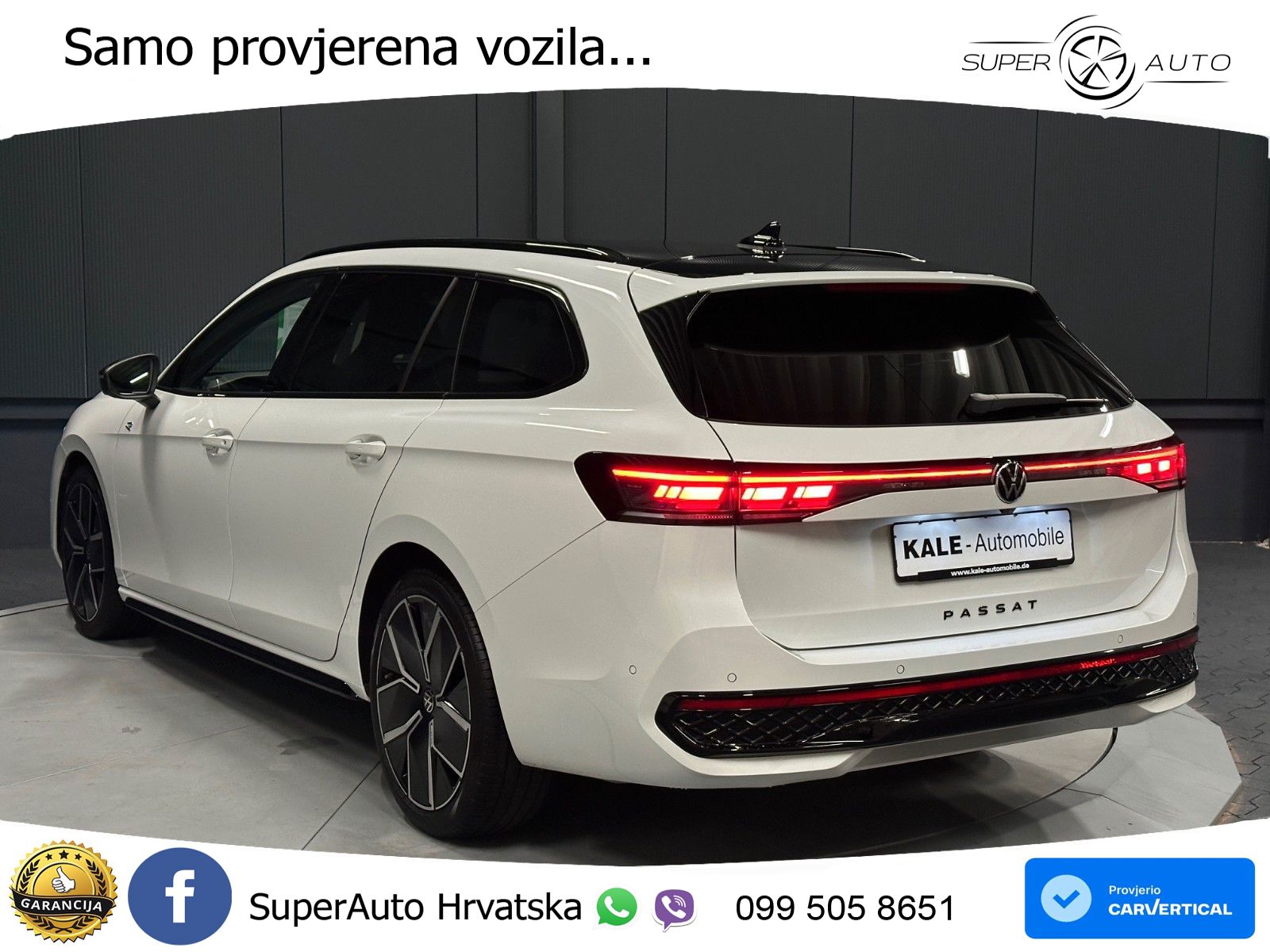 Volkswagen Passat Variant 2.0 TDI (193 KS) 4MOTION DSG R-Line LED+GR SJED+ACC