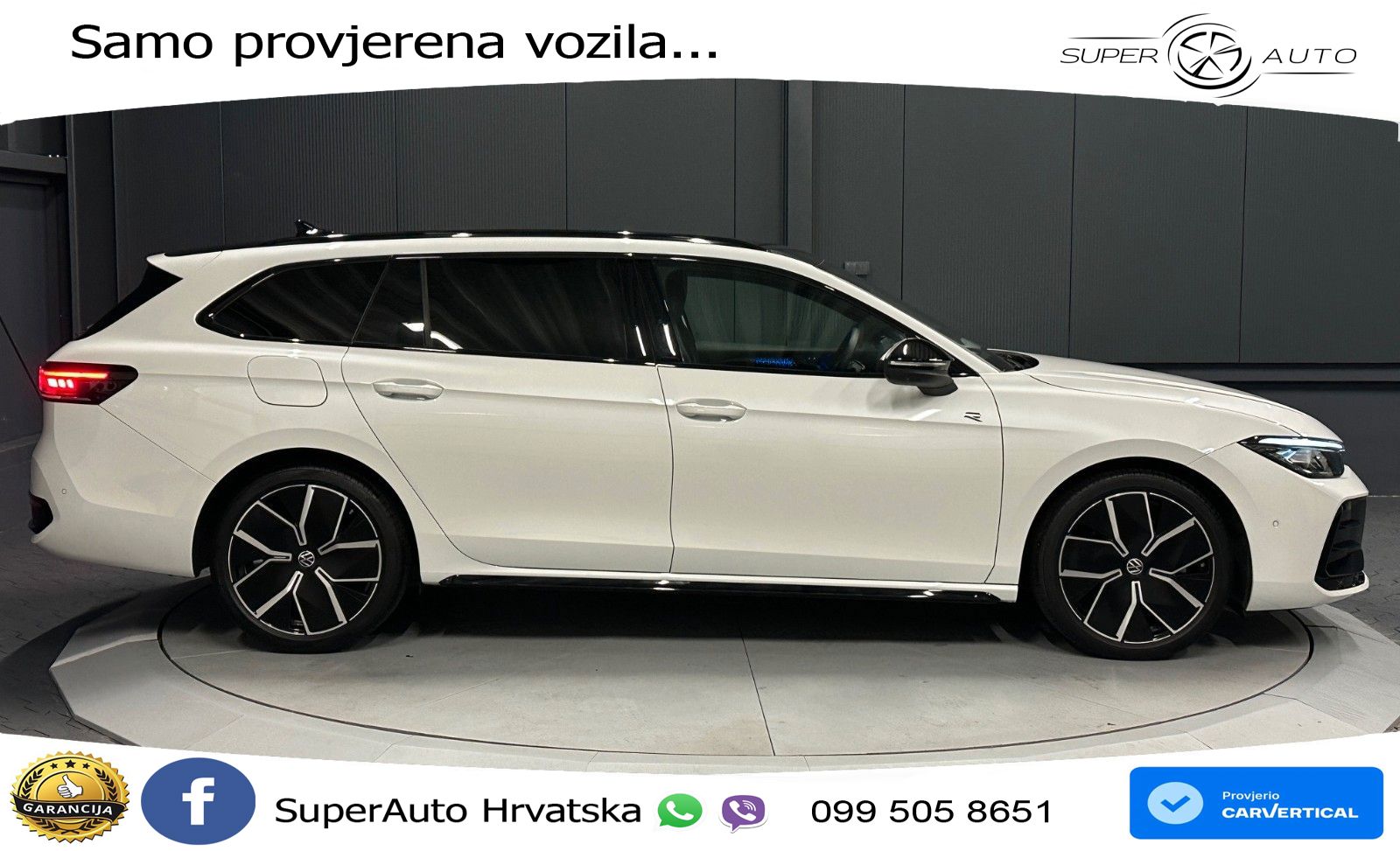 Volkswagen Passat Variant 2.0 TDI (193 KS) 4MOTION DSG R-Line LED+GR SJED+ACC
