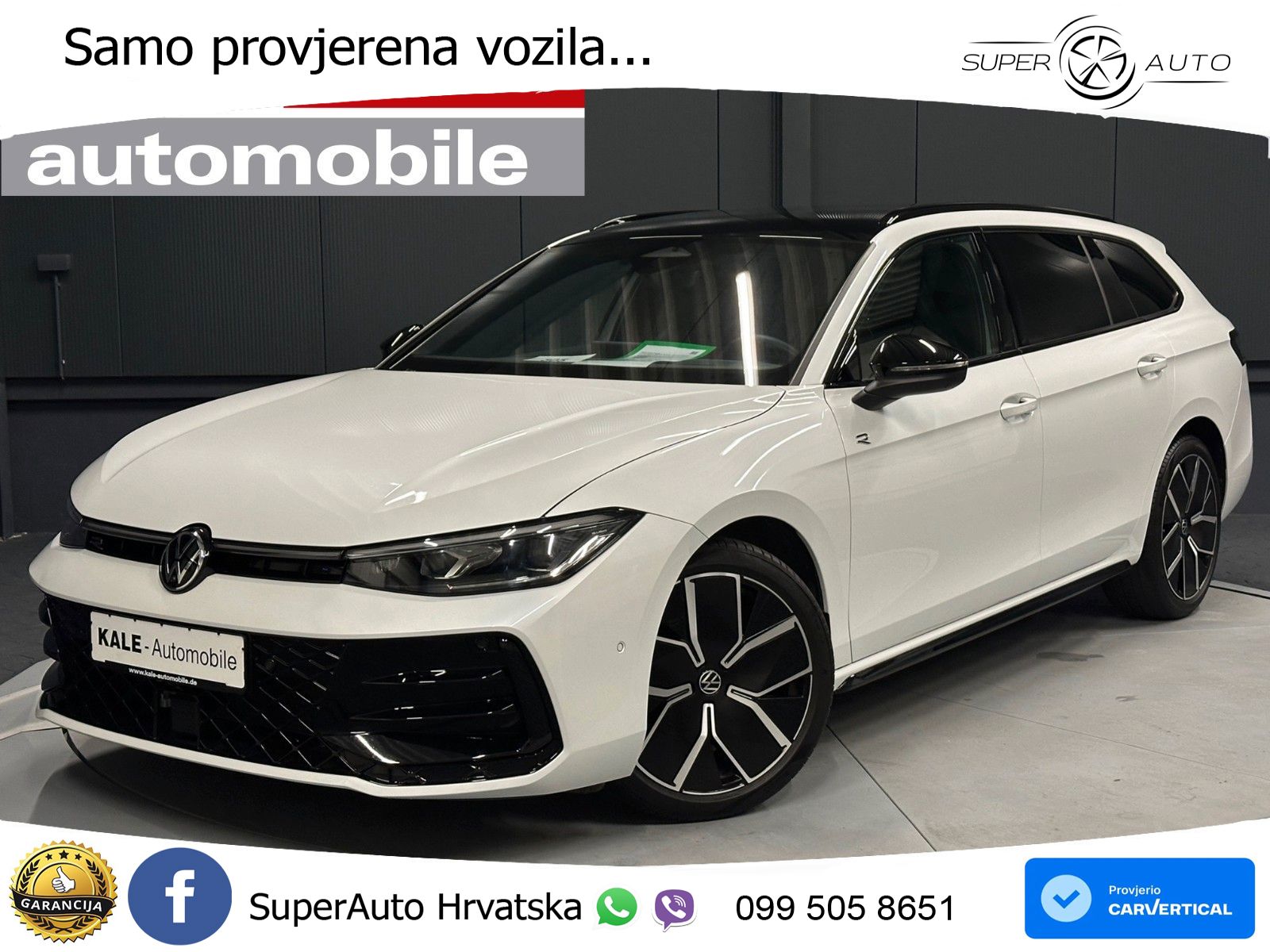 Volkswagen Passat Variant 2.0 TDI (193 KS) 4MOTION DSG R-Line LED+GR SJED+ACC