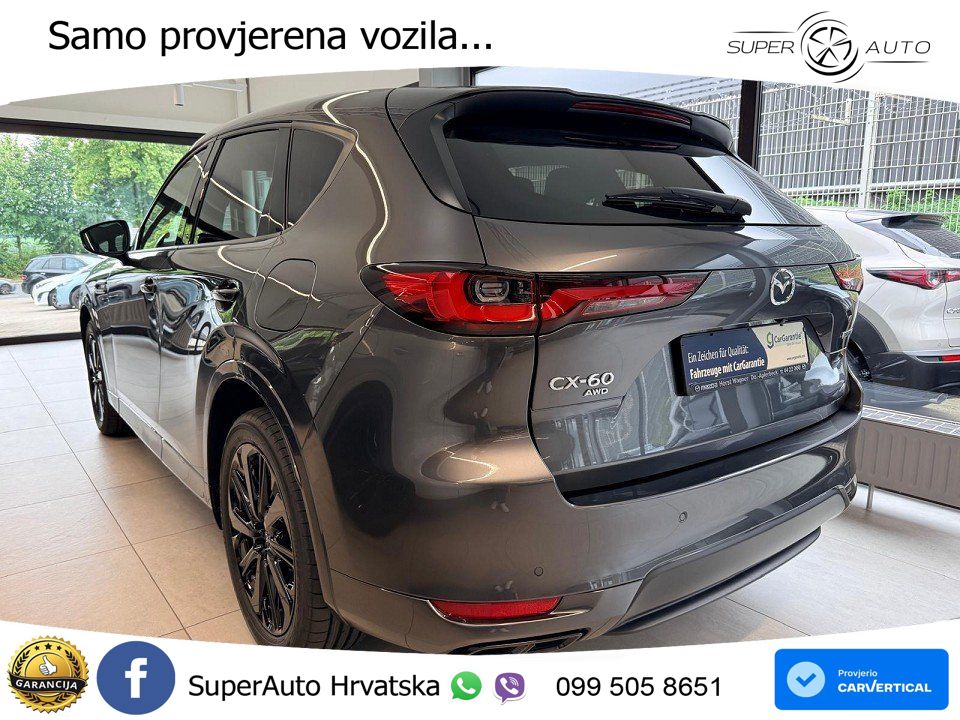 Mazda CX-60 2.5 e-Skyactiv (328 KS) AWD Automatic LED+GR SJED+ACC