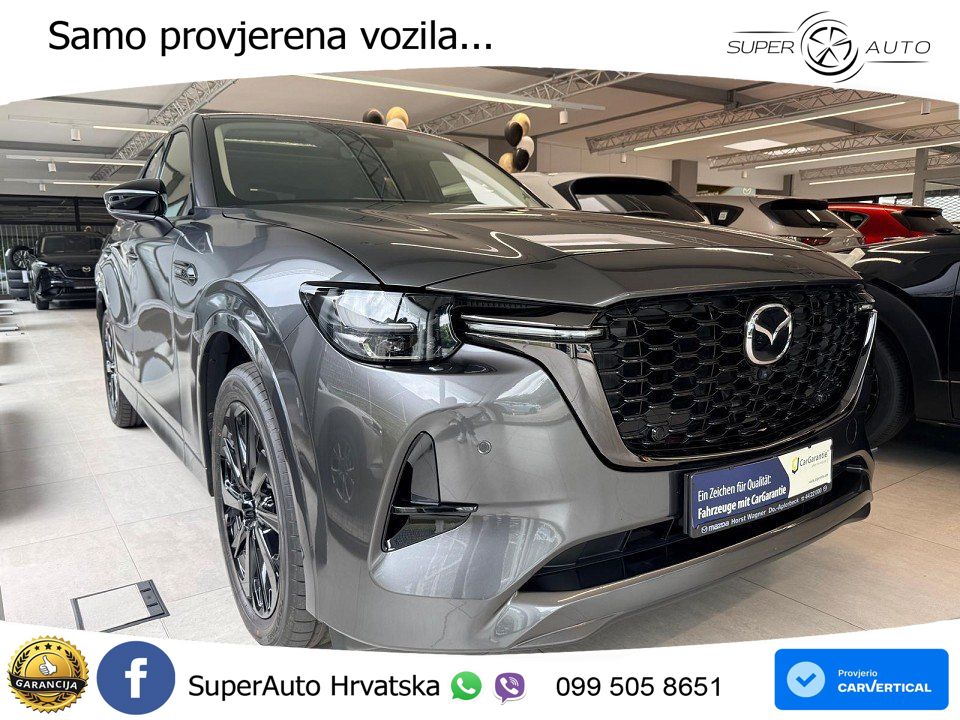 Mazda CX-60 2.5 e-Skyactiv (328 KS) AWD Automatic LED+GR SJED+ACC