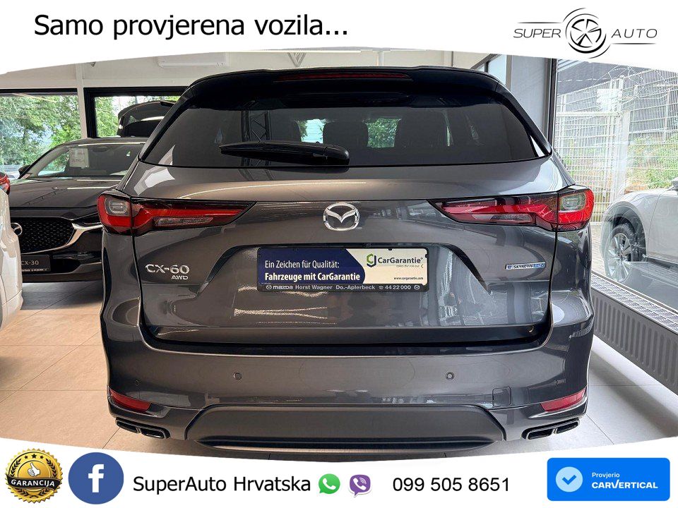 Mazda CX-60 2.5 e-Skyactiv (328 KS) AWD Automatic LED+GR SJED+ACC