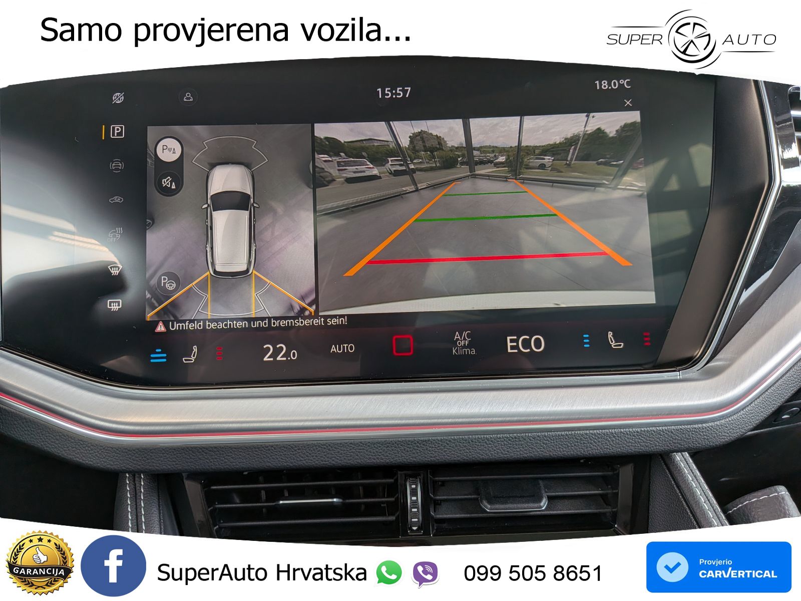 Volkswagen Touareg 3.0 V6 TDI (286 KS) 4MOTION Tiptronic LED+GR SJED+ACC