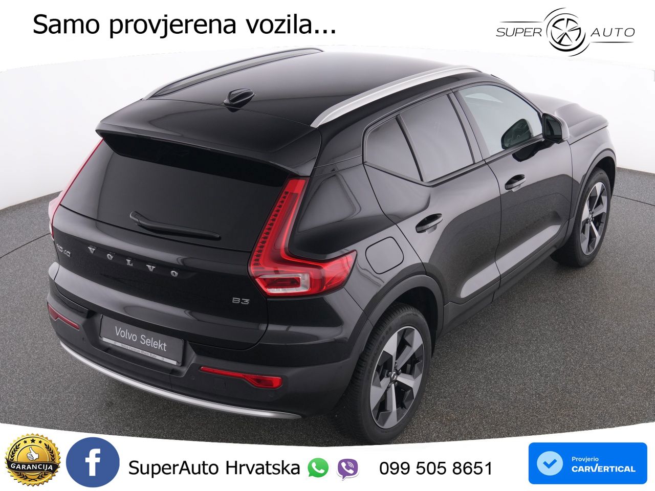 Volvo XC40 2.0 B3 163 KS Automatic LED+GR SJED+ACC
