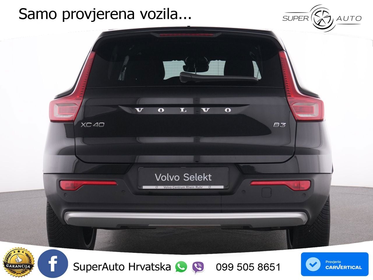 Volvo XC40 2.0 B3 163 KS Automatic LED+GR SJED+ACC