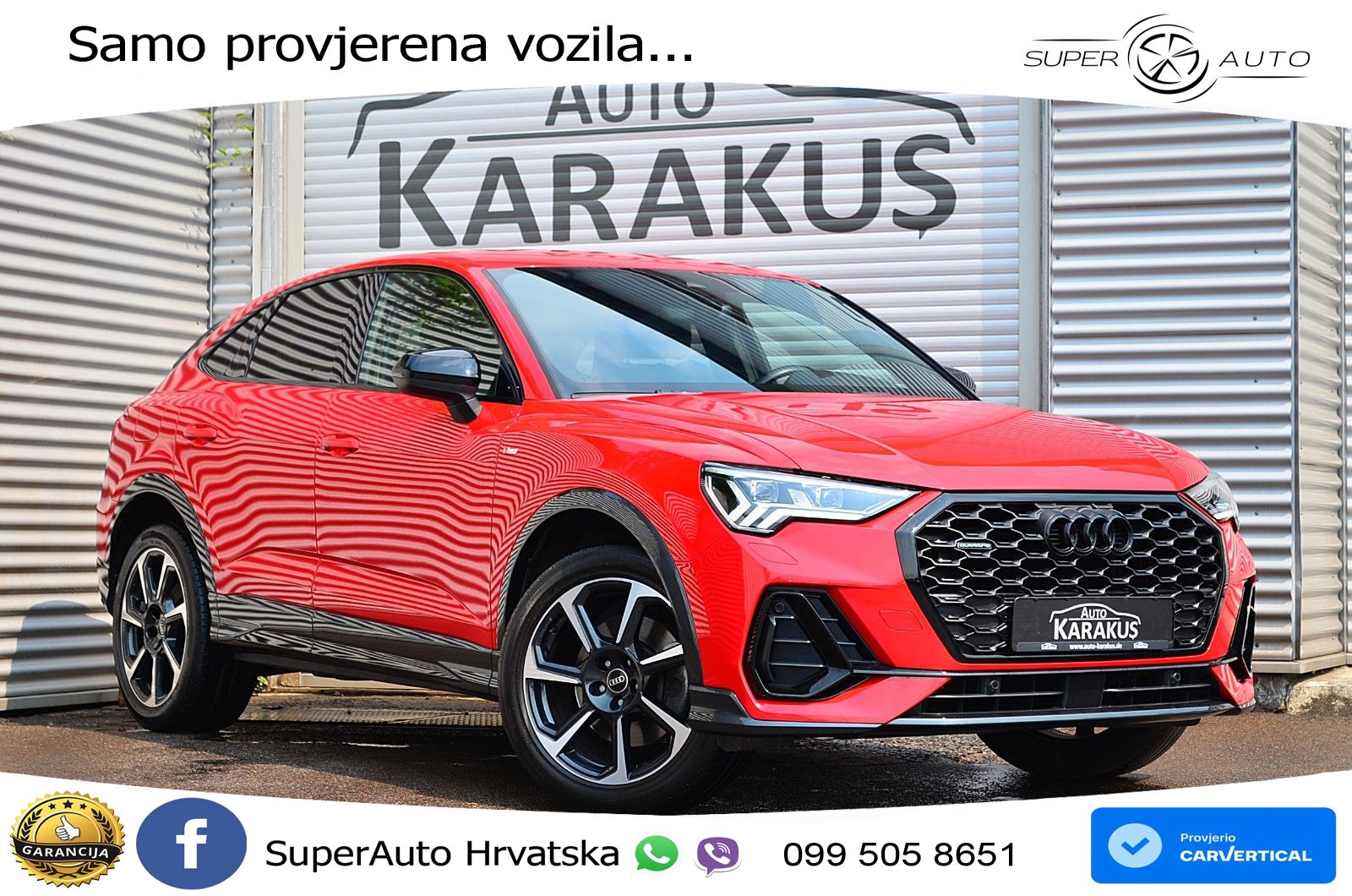 Audi Q3 II Sportback 45 TFSI (245 KS) quattro S tronic S line