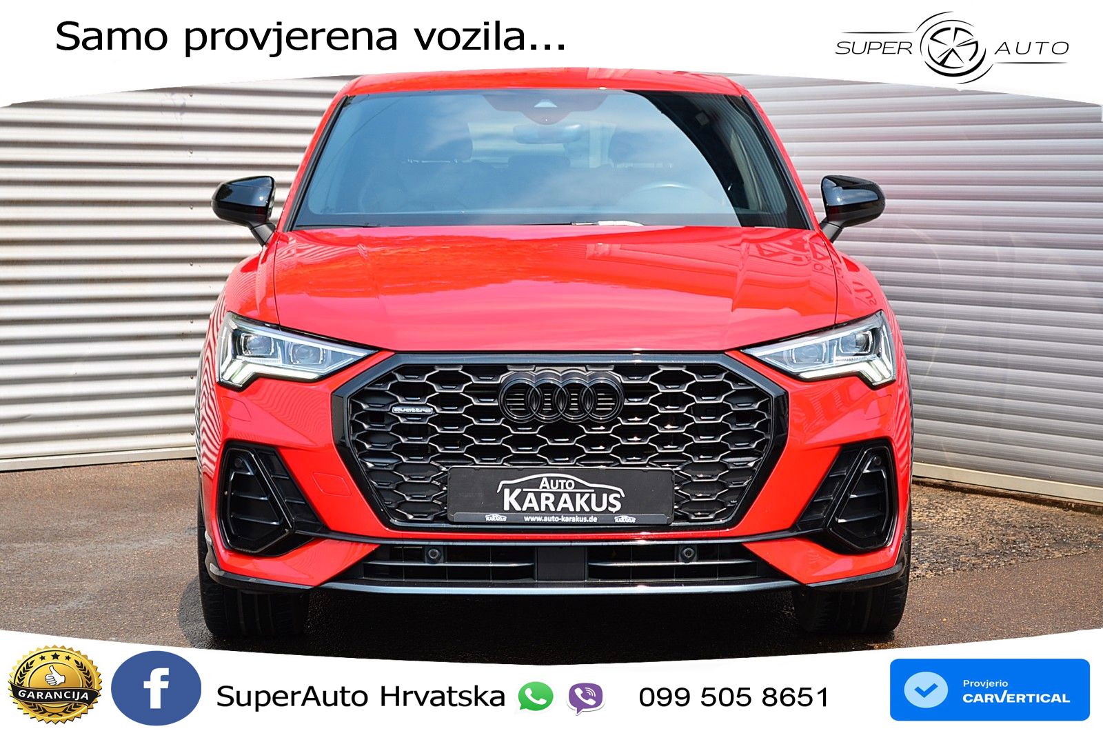 Audi Q3 II Sportback 45 TFSI (245 KS) quattro S tronic S line