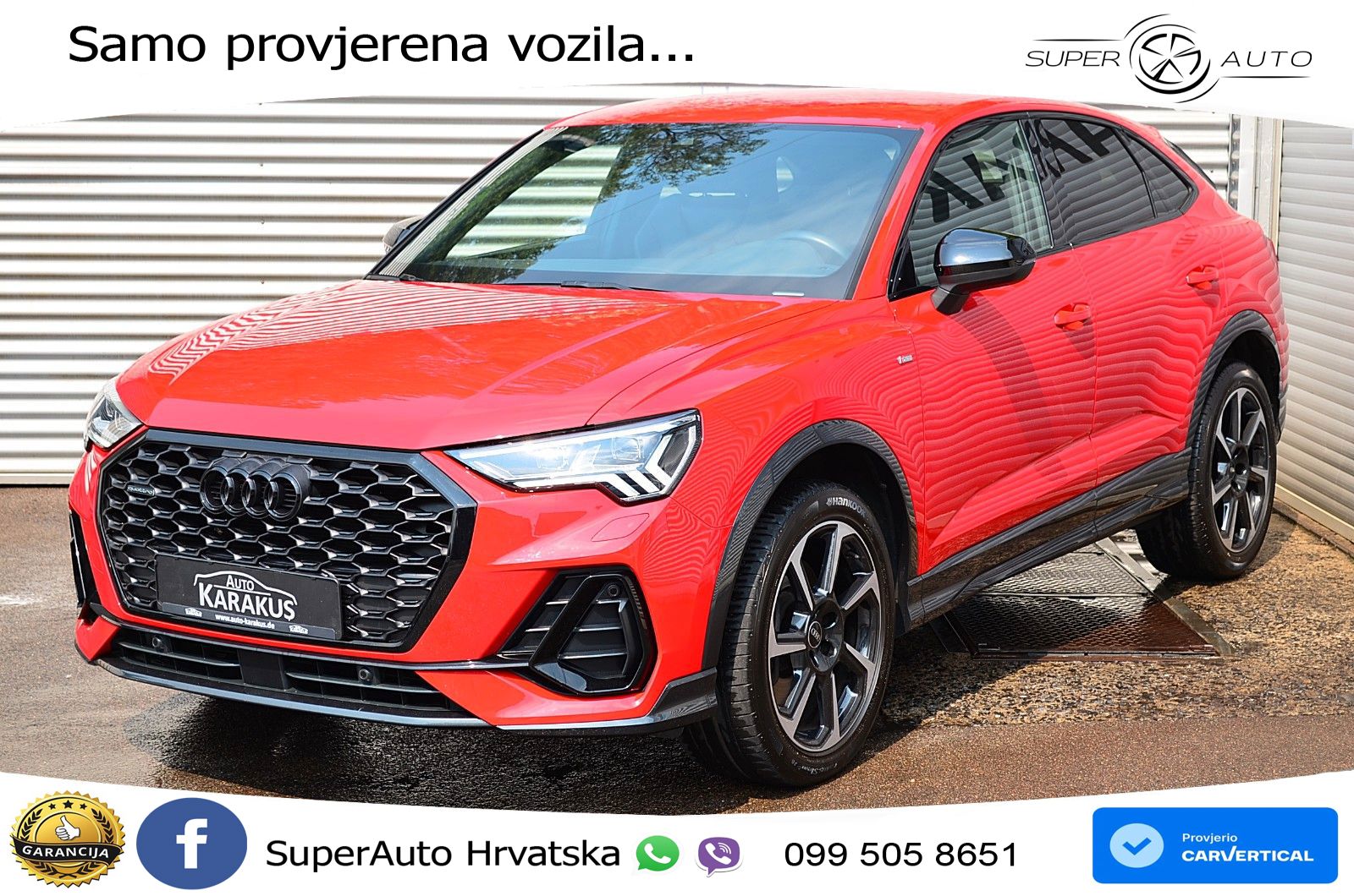 Audi Q3 II Sportback 45 TFSI (245 KS) quattro S tronic S line