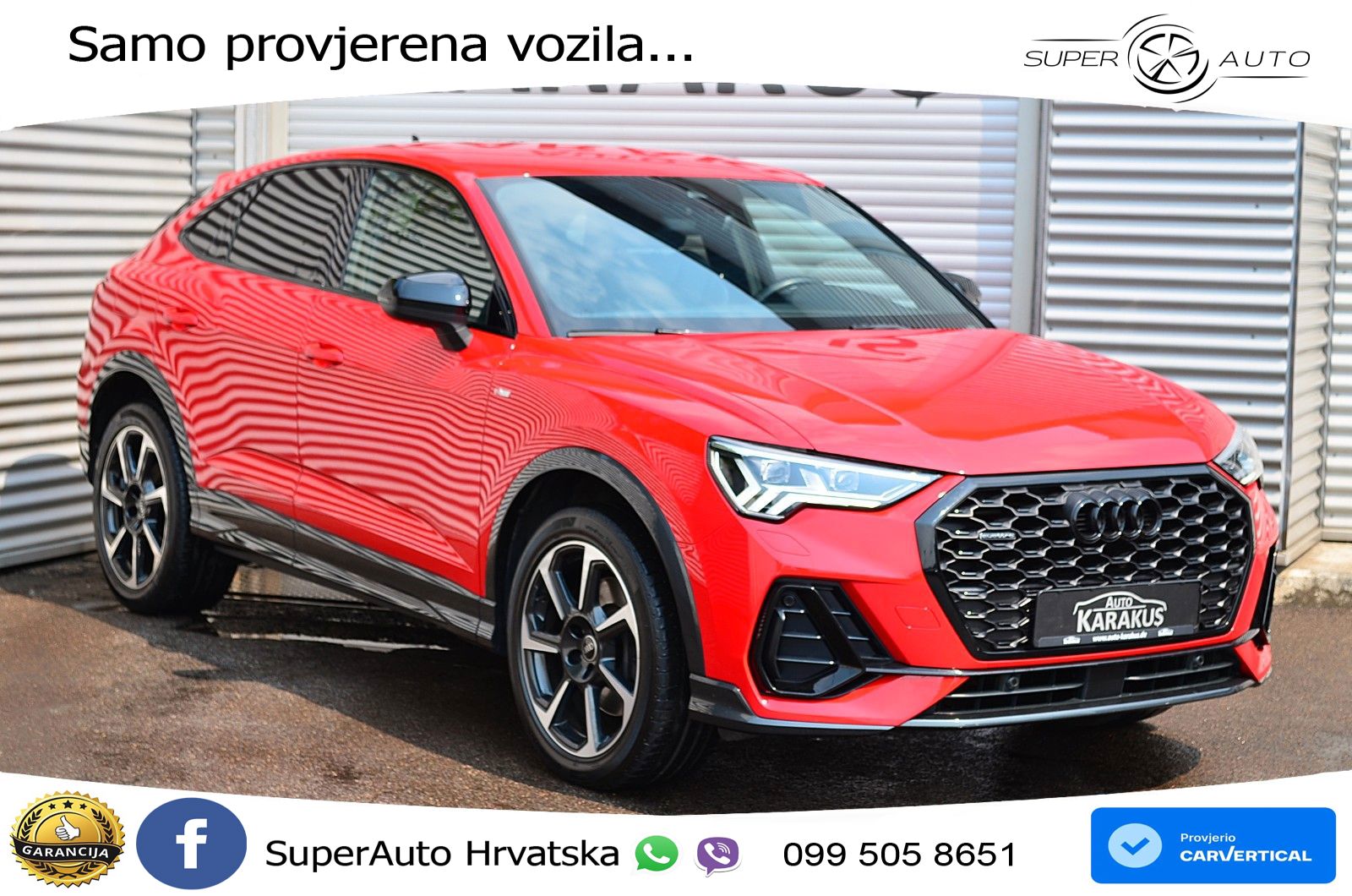Audi Q3 II Sportback 45 TFSI (245 KS) quattro S tronic S line
