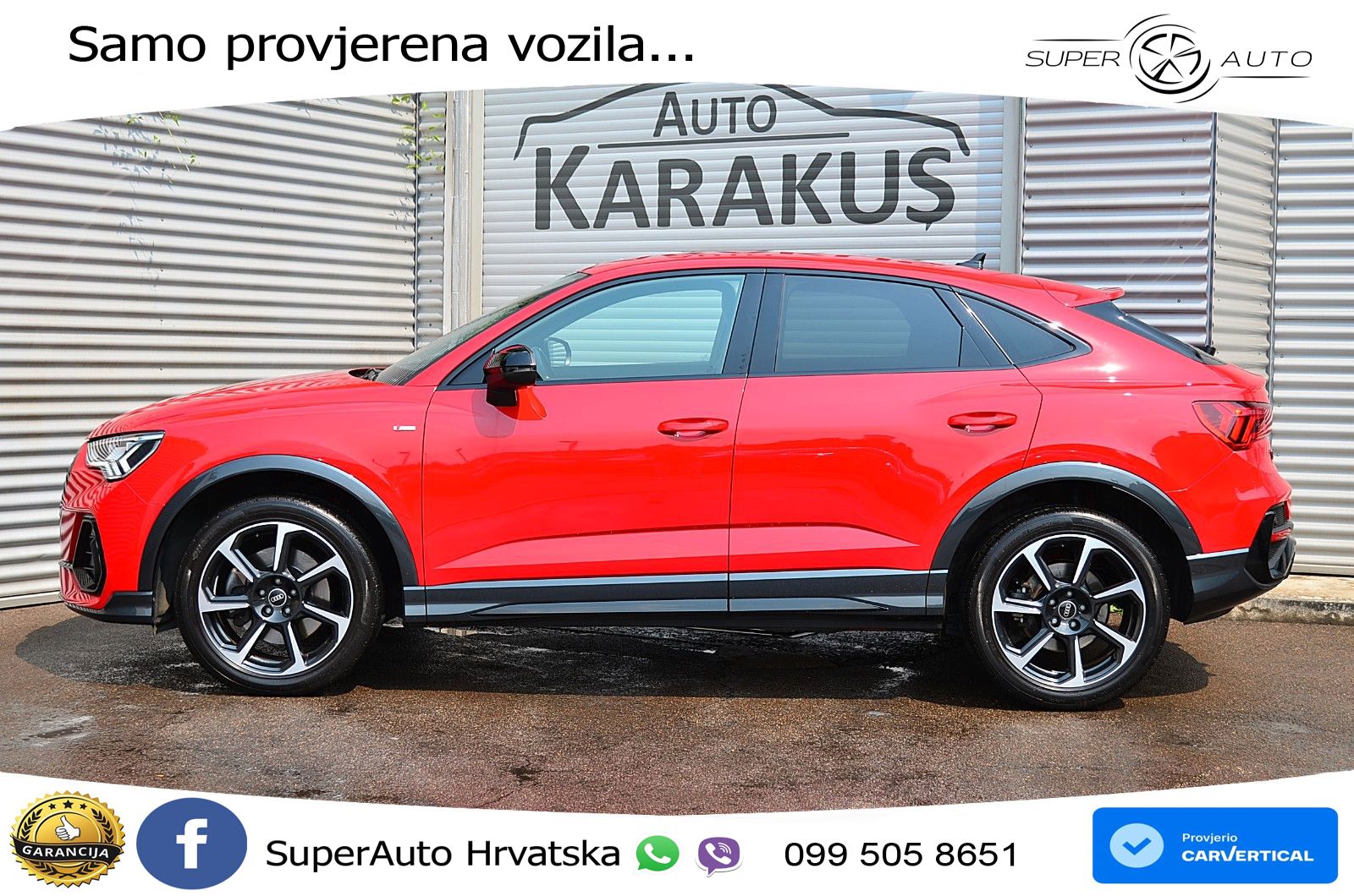 Audi Q3 II Sportback 45 TFSI (245 KS) quattro S tronic S line