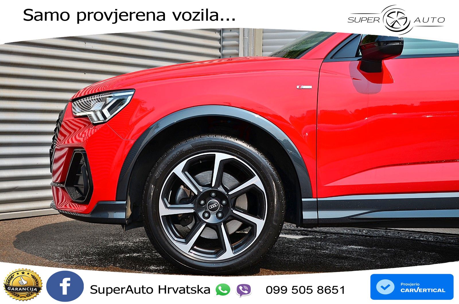 Audi Q3 II Sportback 45 TFSI (245 KS) quattro S tronic S line