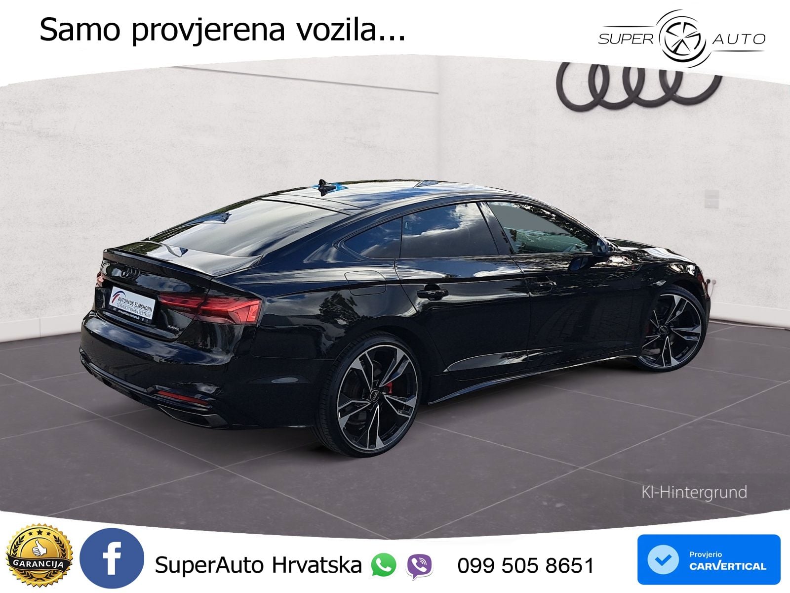 Audi A5 Sportback  40 TFSI (204 KS) quattro S tronic S line MATRIX+GR SJED+KAM