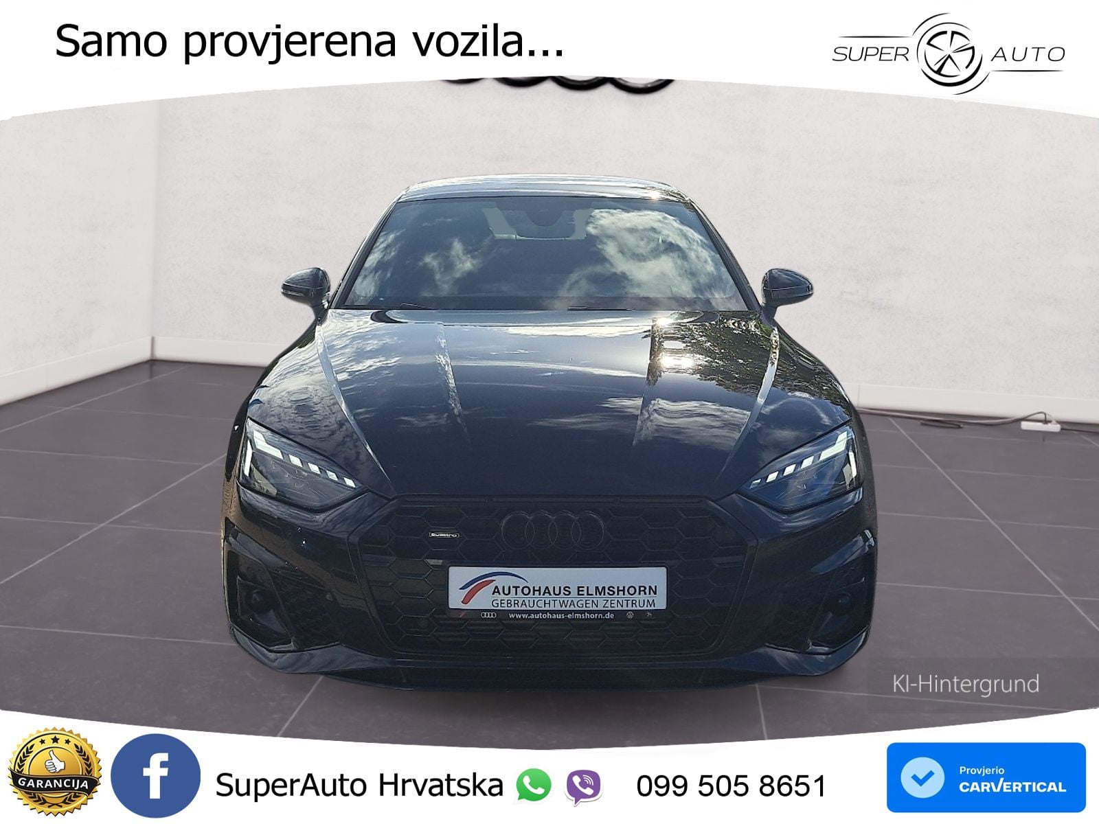 Audi A5 Sportback  40 TFSI (204 KS) quattro S tronic S line MATRIX+GR SJED+KAM