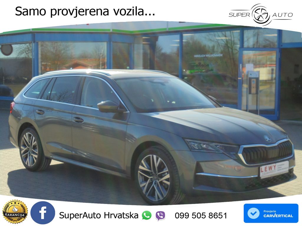 Škoda Octavia Combi 1.5 TSI (150 KS) DSG LED+GR SJED+ACC