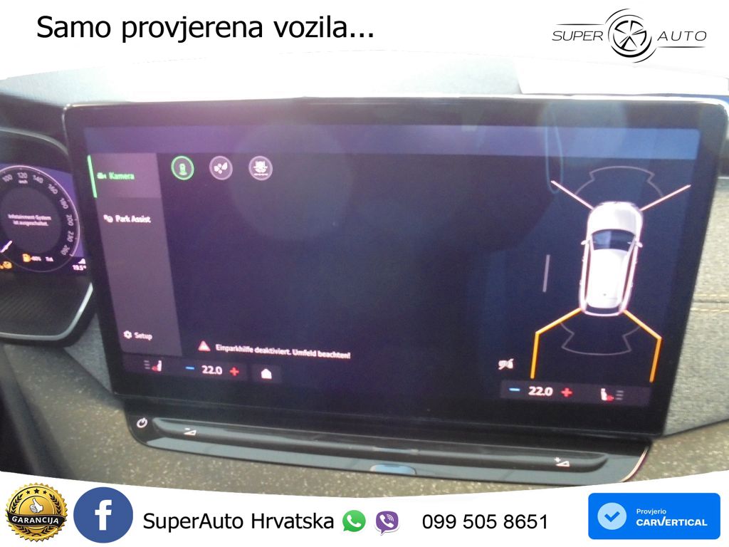 Škoda Octavia Combi 1.5 TSI (150 KS) DSG LED+GR SJED+ACC