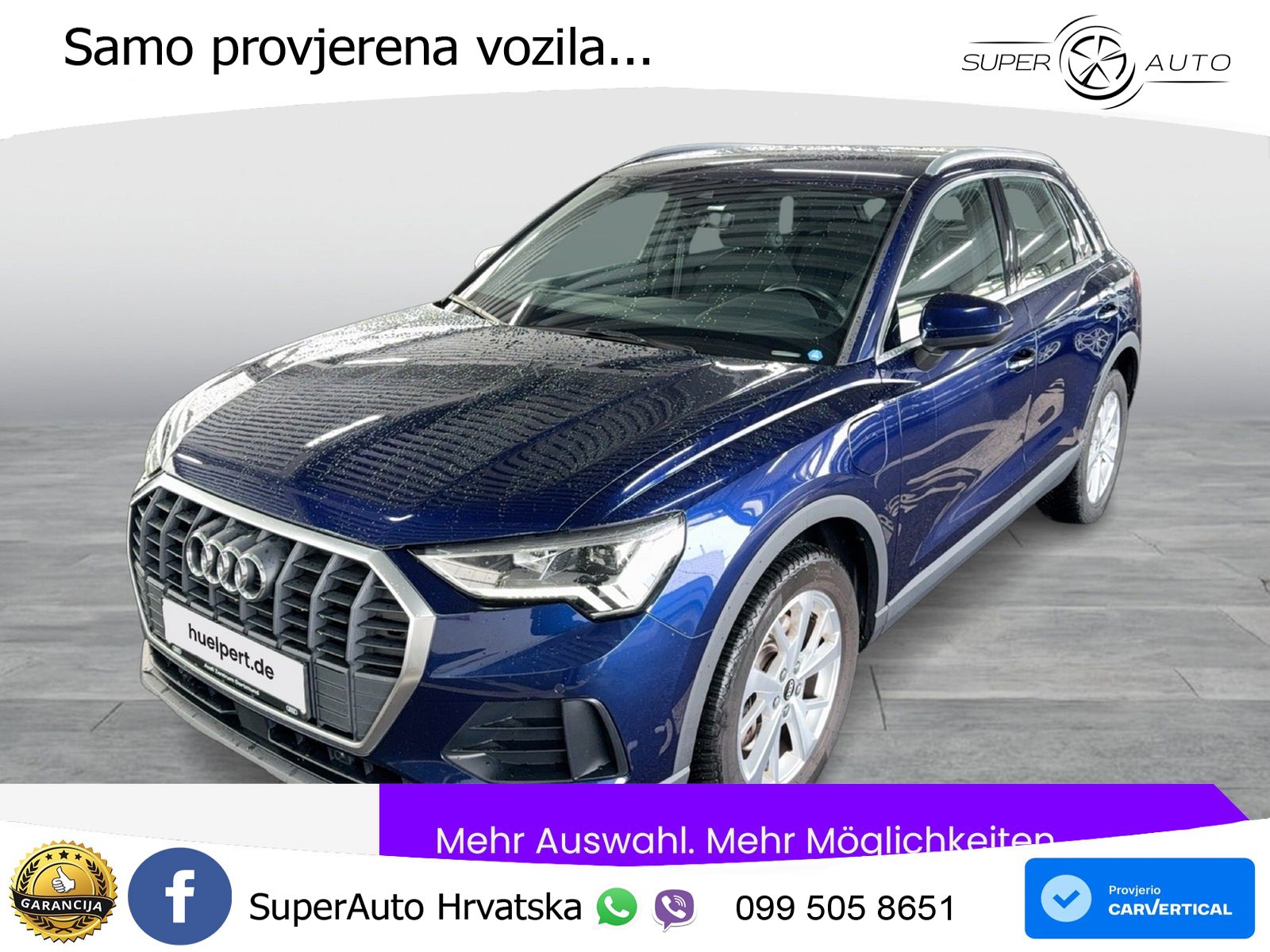 Audi Q3 45 TFSIe (245 KS) S tronic LED+GR SJED+ACC