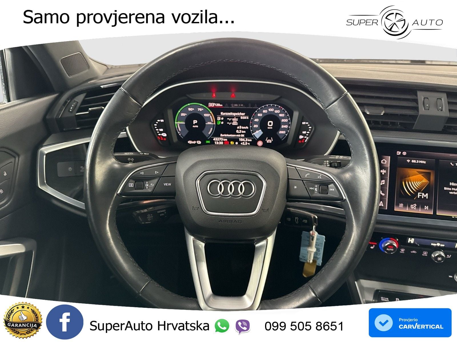 Audi Q3 45 TFSIe (245 KS) S tronic LED+GR SJED+ACC