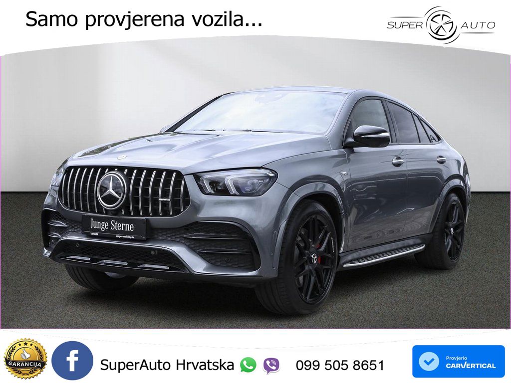 Mercedes AMG GLE Coupe 53 (435 KS) EQ Boost 4MATIC+ AMG SPEEDSHIFT TCT 9G ACC+HEAD+4xGR SJED+360+PANO