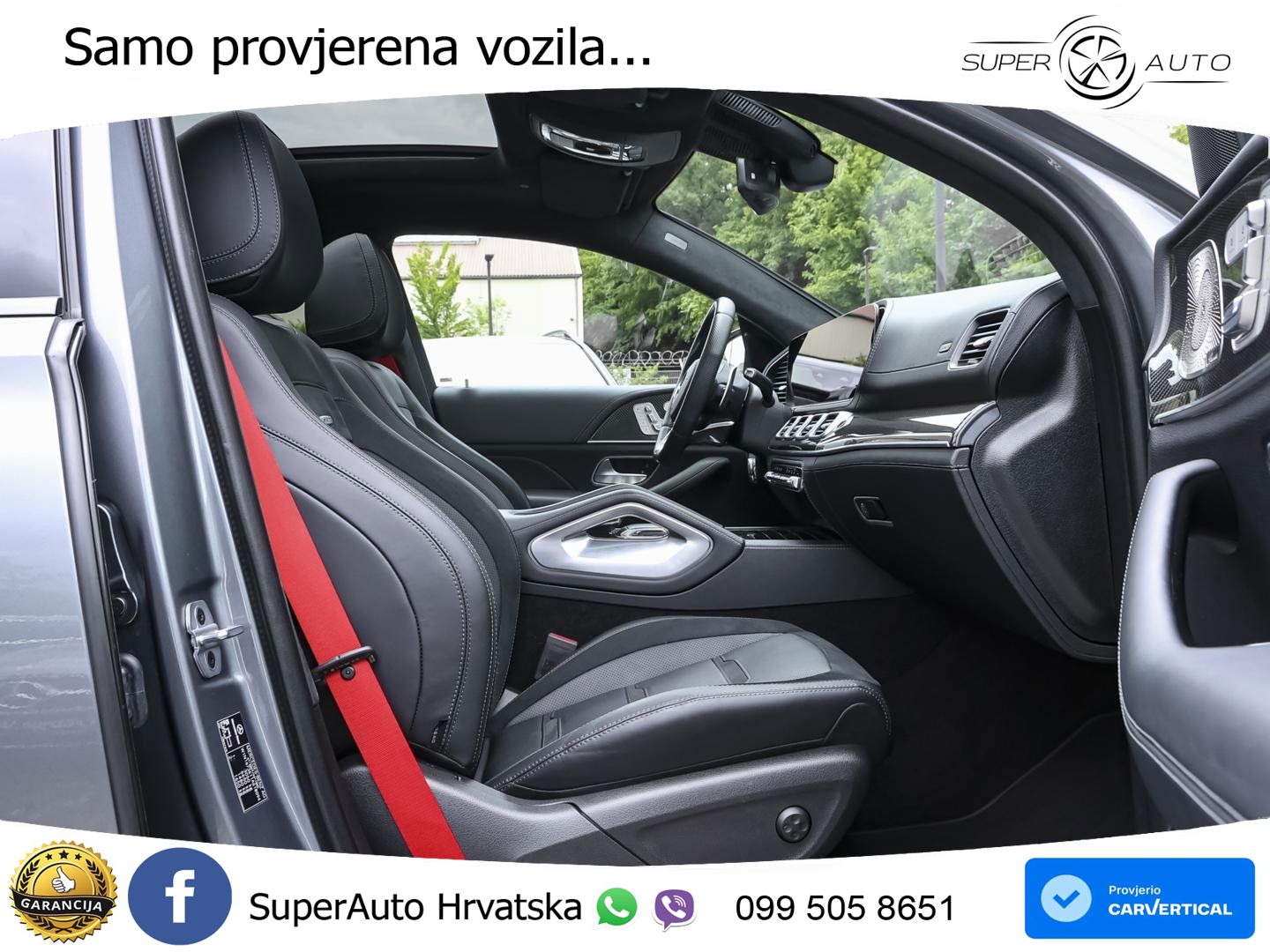 Mercedes AMG GLE Coupe 53 (435 KS) EQ Boost 4MATIC+ AMG SPEEDSHIFT TCT 9G ACC+HEAD+4xGR SJED+360+PANO