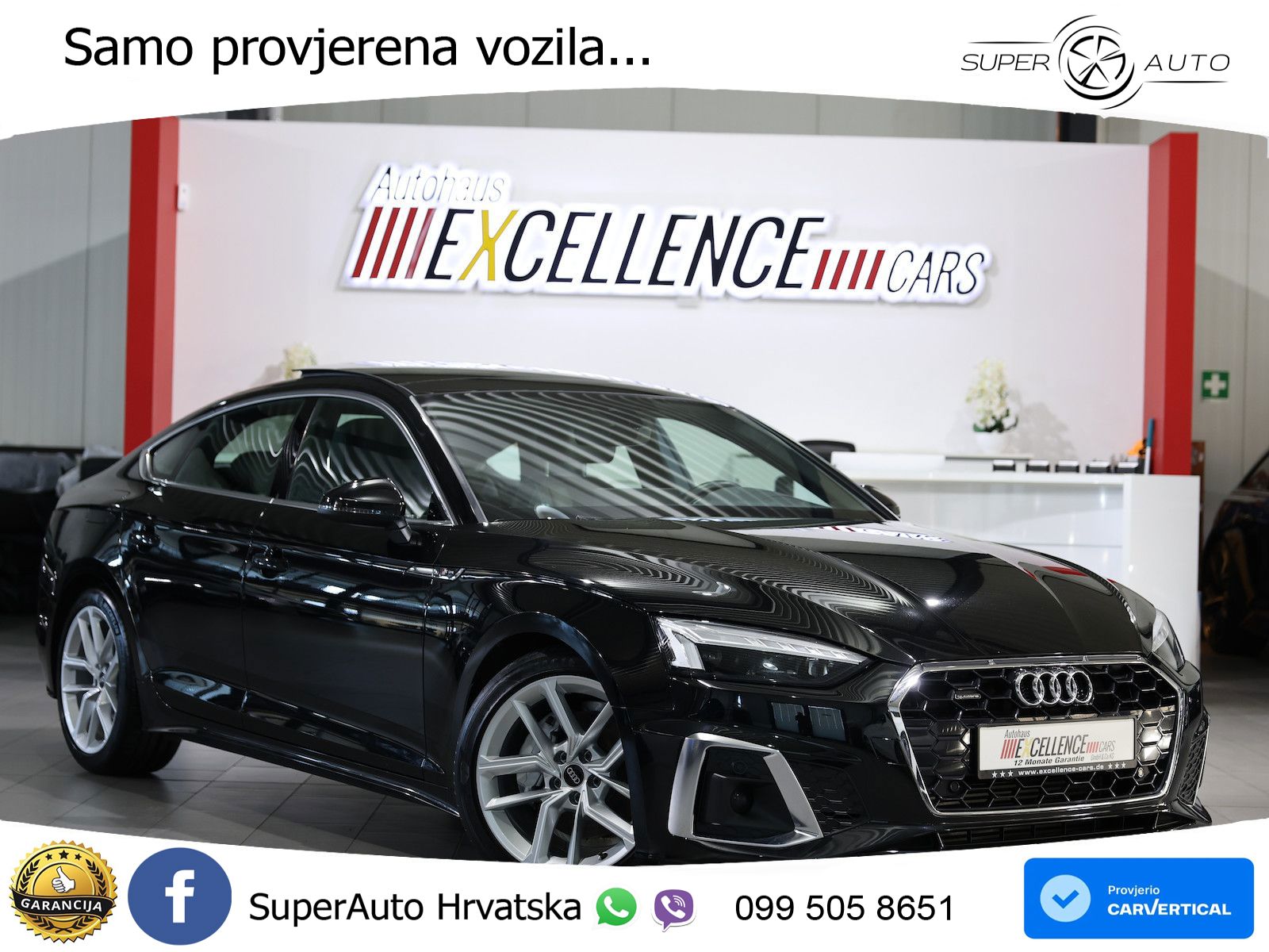 Audi A5 Sportback  40 TFSI (204 KS) quattro S tronic S line