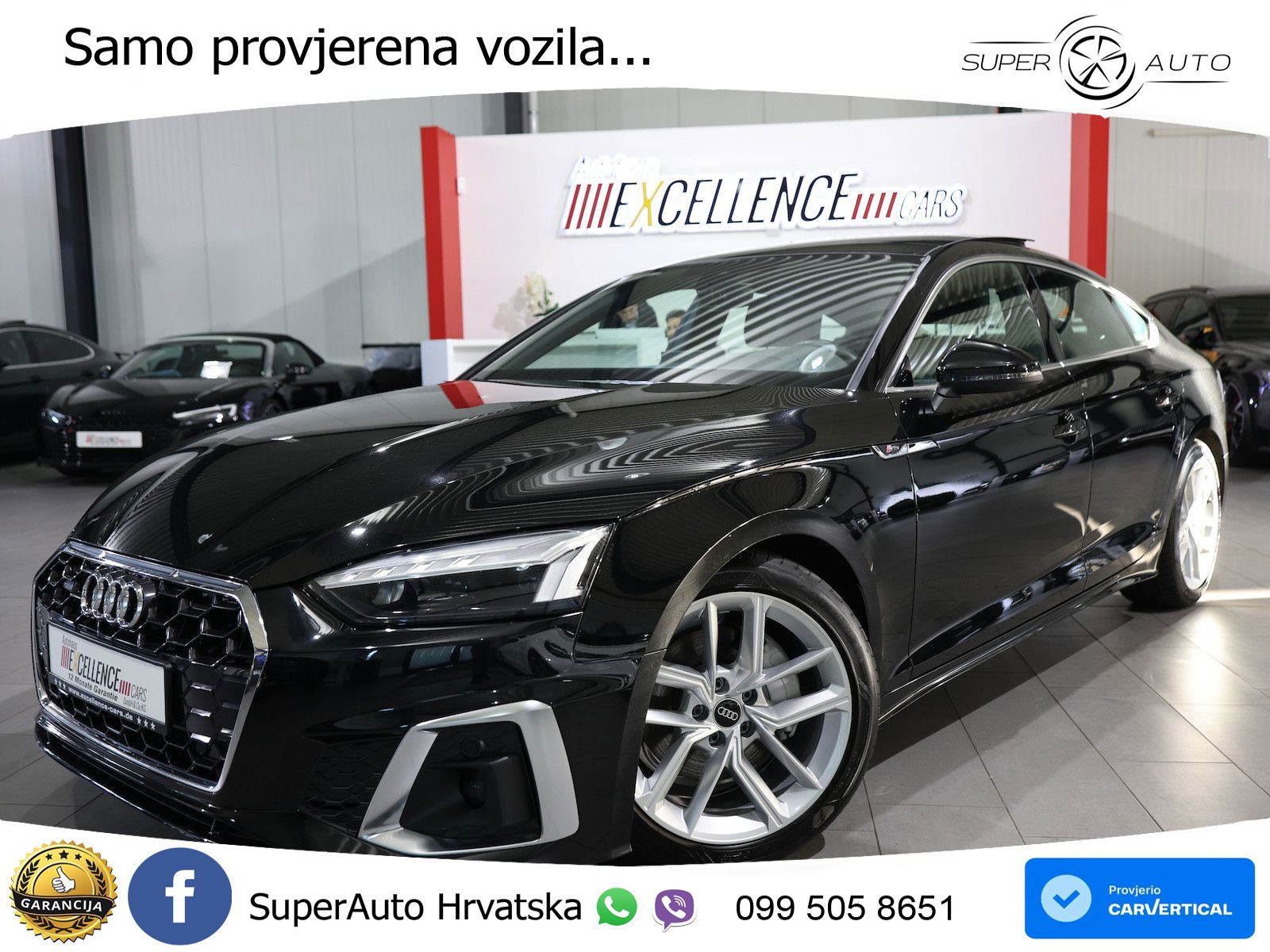 Audi A5 Sportback  40 TFSI (204 KS) quattro S tronic S line