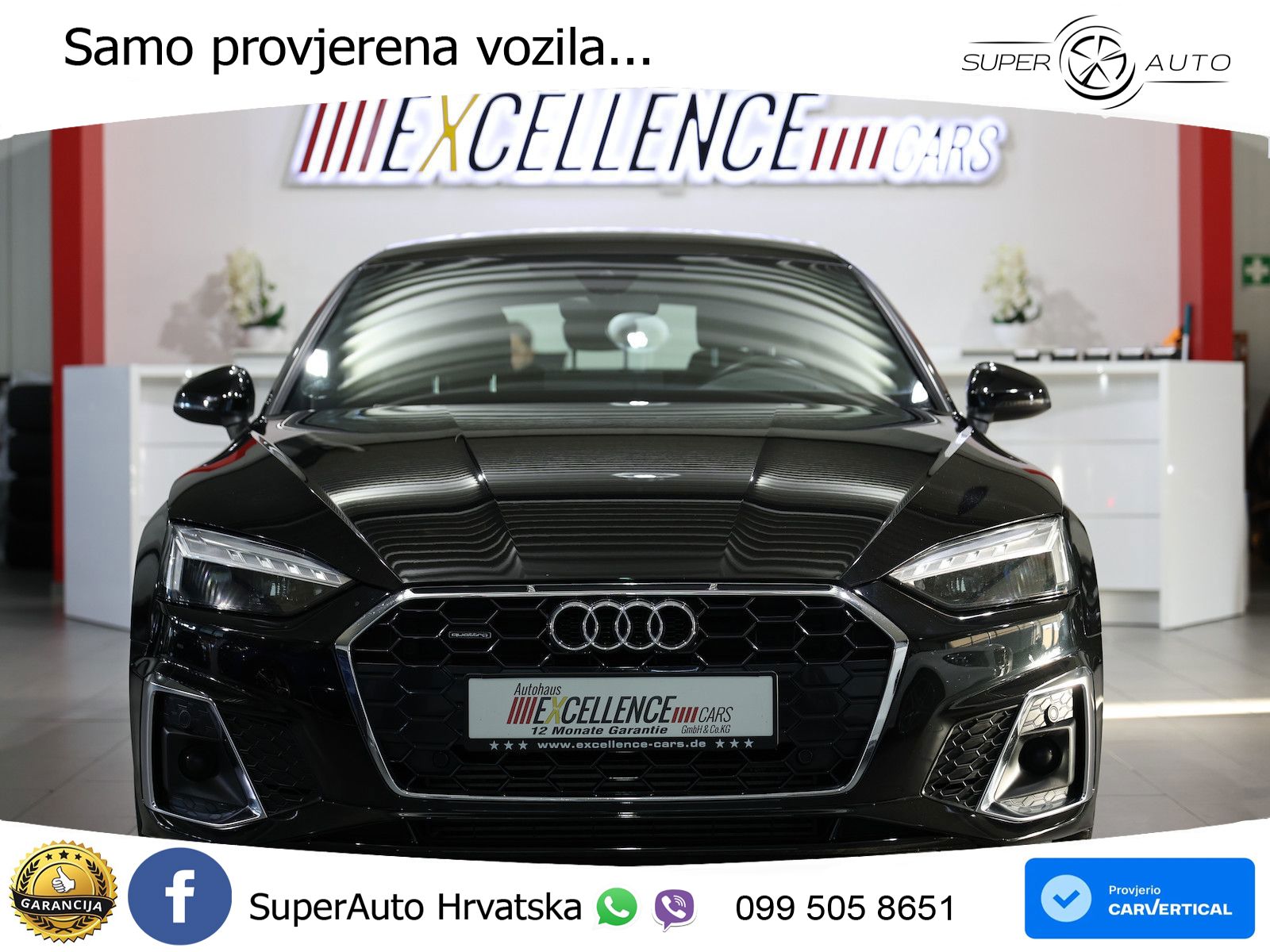Audi A5 Sportback  40 TFSI (204 KS) quattro S tronic S line