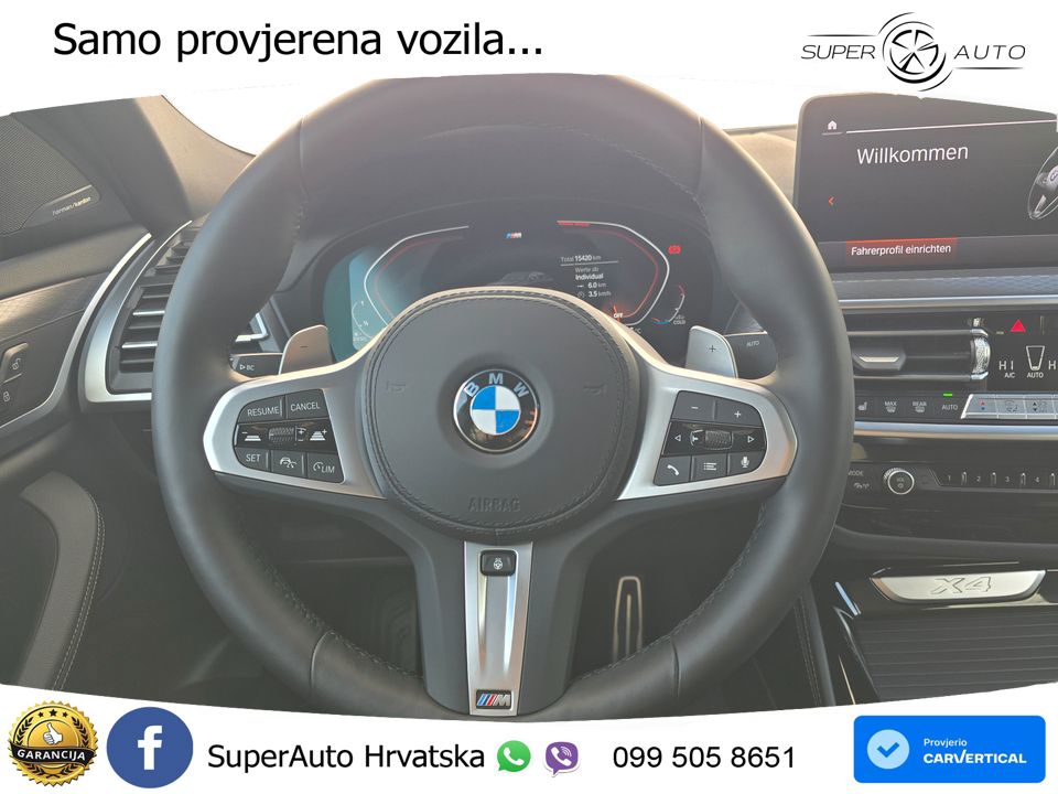 BMW X4 30d (286 KS) xDrive Steptronic LED+GR SJED+ACC