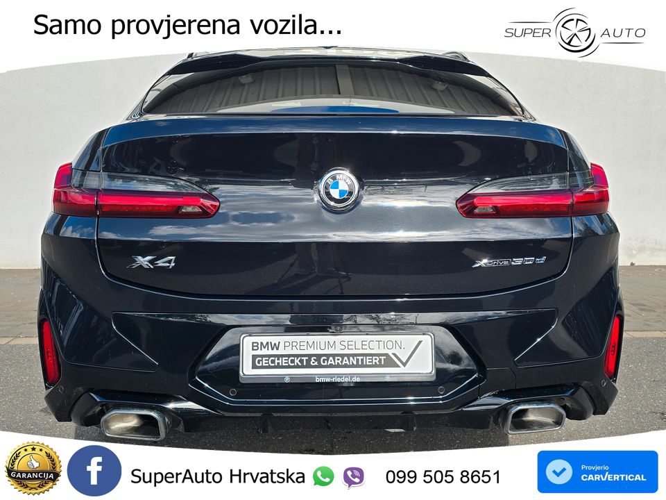 BMW X4 30d (286 KS) xDrive Steptronic LED+GR SJED+ACC