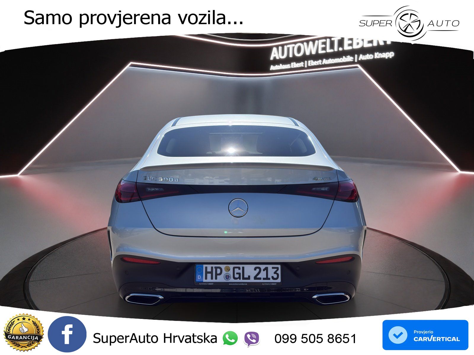 Mercedes GLC 300d (269 KS) 4MATIC 9G-TRONIC AMG ACC+GR SJED+360+PANO