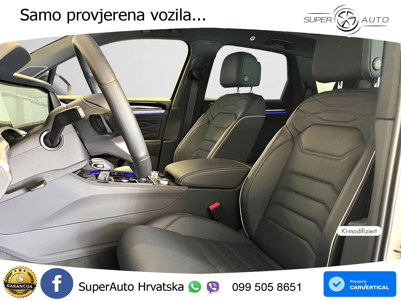 Volkswagen Touareg 3.0 V6 TDI (286 KS) 4MOTION Tiptronic ZRAČNI+ACC+GR SJED+KAM+PANO