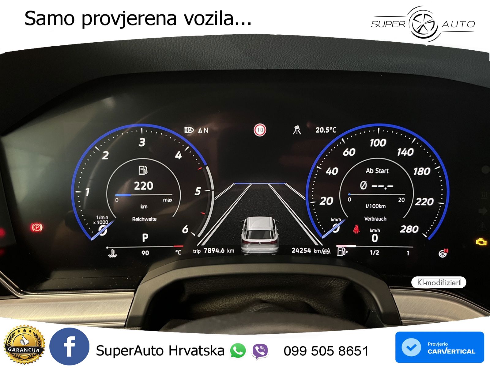 Volkswagen Touareg 3.0 V6 TDI (286 KS) 4MOTION Tiptronic ZRAČNI+ACC+GR SJED+KAM+PANO