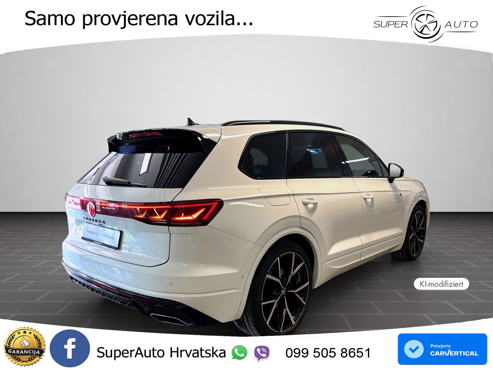 Volkswagen Touareg 3.0 V6 TDI (286 KS) 4MOTION Tiptronic ZRAČNI+ACC+GR SJED+KAM+PANO