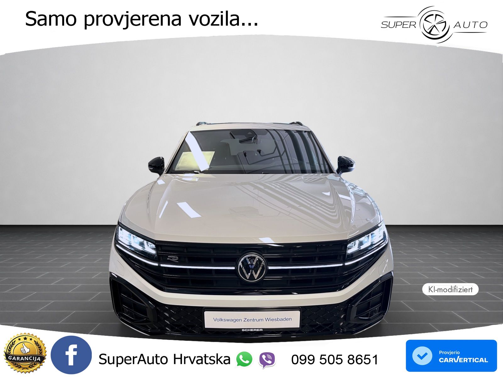 Volkswagen Touareg 3.0 V6 TDI (286 KS) 4MOTION Tiptronic ZRAČNI+ACC+GR SJED+KAM+PANO