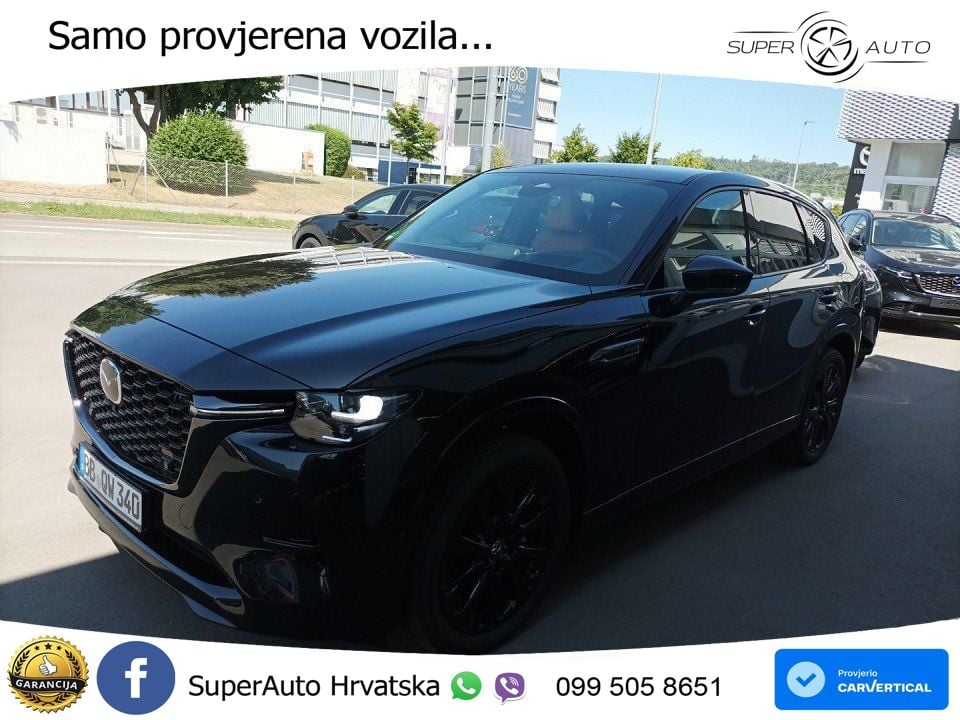 Mazda CX-60 3.3 e-Skyactiv D (254 KS) AWD Automatic LED+GR SJED+ACC