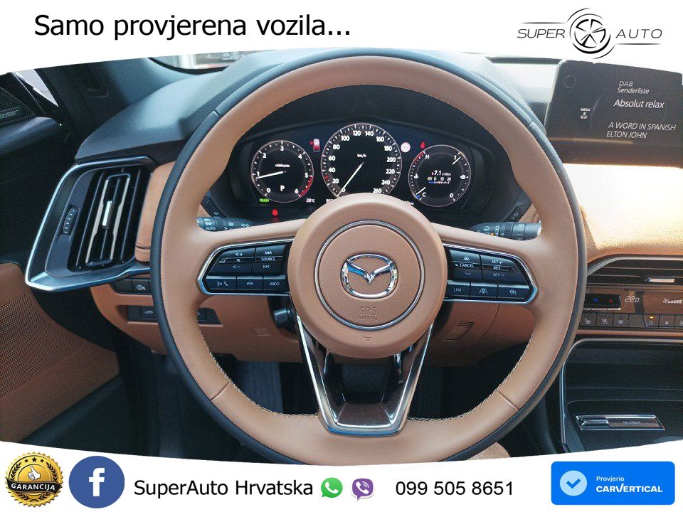 Mazda CX-60 3.3 e-Skyactiv D (254 KS) AWD Automatic LED+GR SJED+ACC