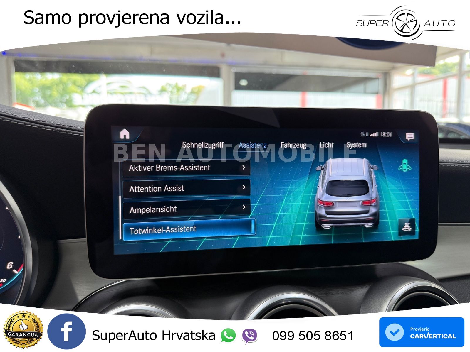 Mercedes GLC 300d (245 KS) 4MATIC G-TRONIC LED+GR SJED+ACC