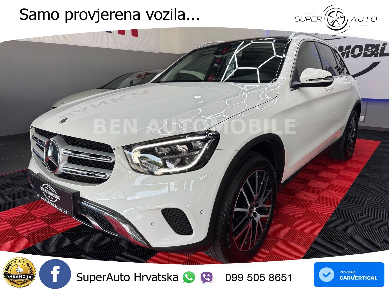 Mercedes GLC 300d (245 KS) 4MATIC G-TRONIC LED+GR SJED+ACC