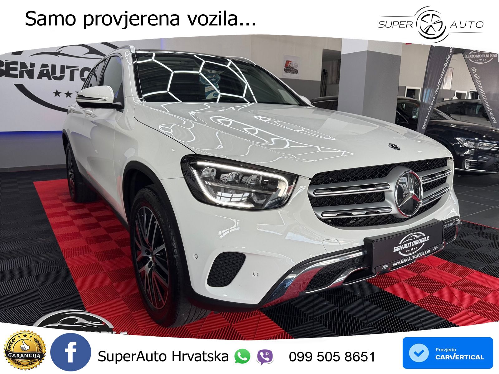 Mercedes GLC 300d (245 KS) 4MATIC G-TRONIC LED+GR SJED+ACC