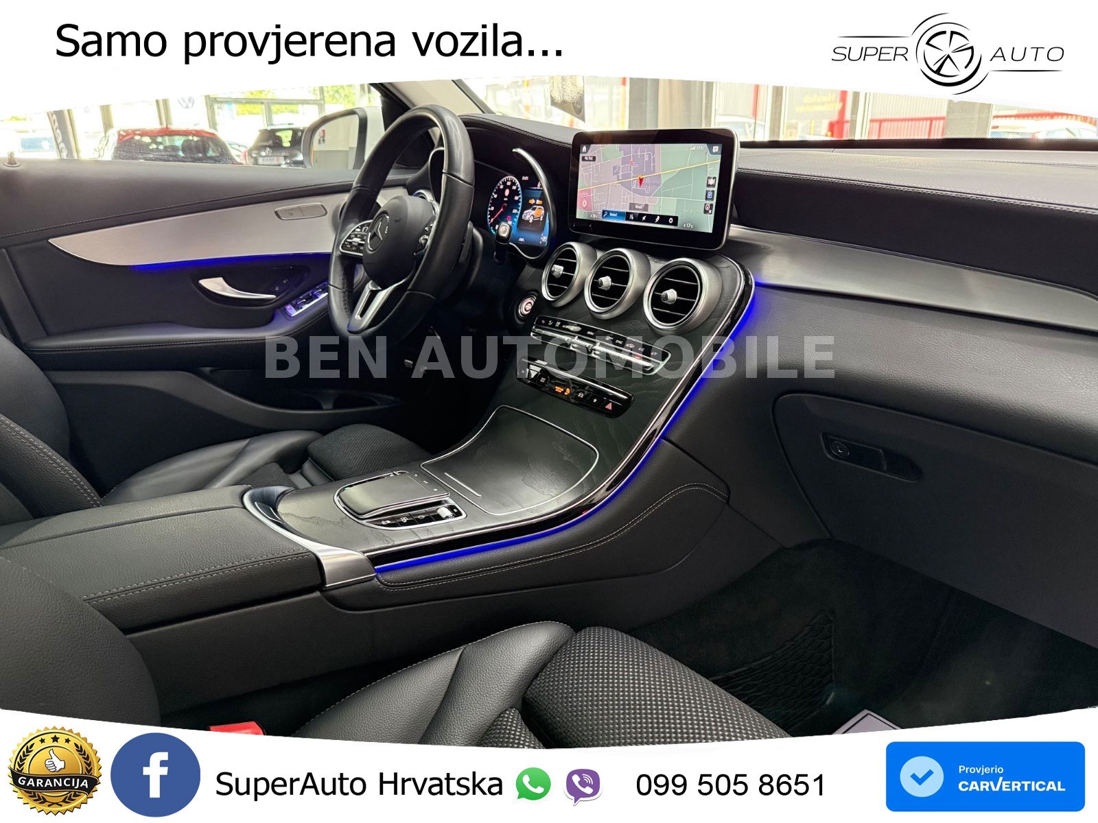 Mercedes GLC 300d (245 KS) 4MATIC G-TRONIC LED+GR SJED+ACC