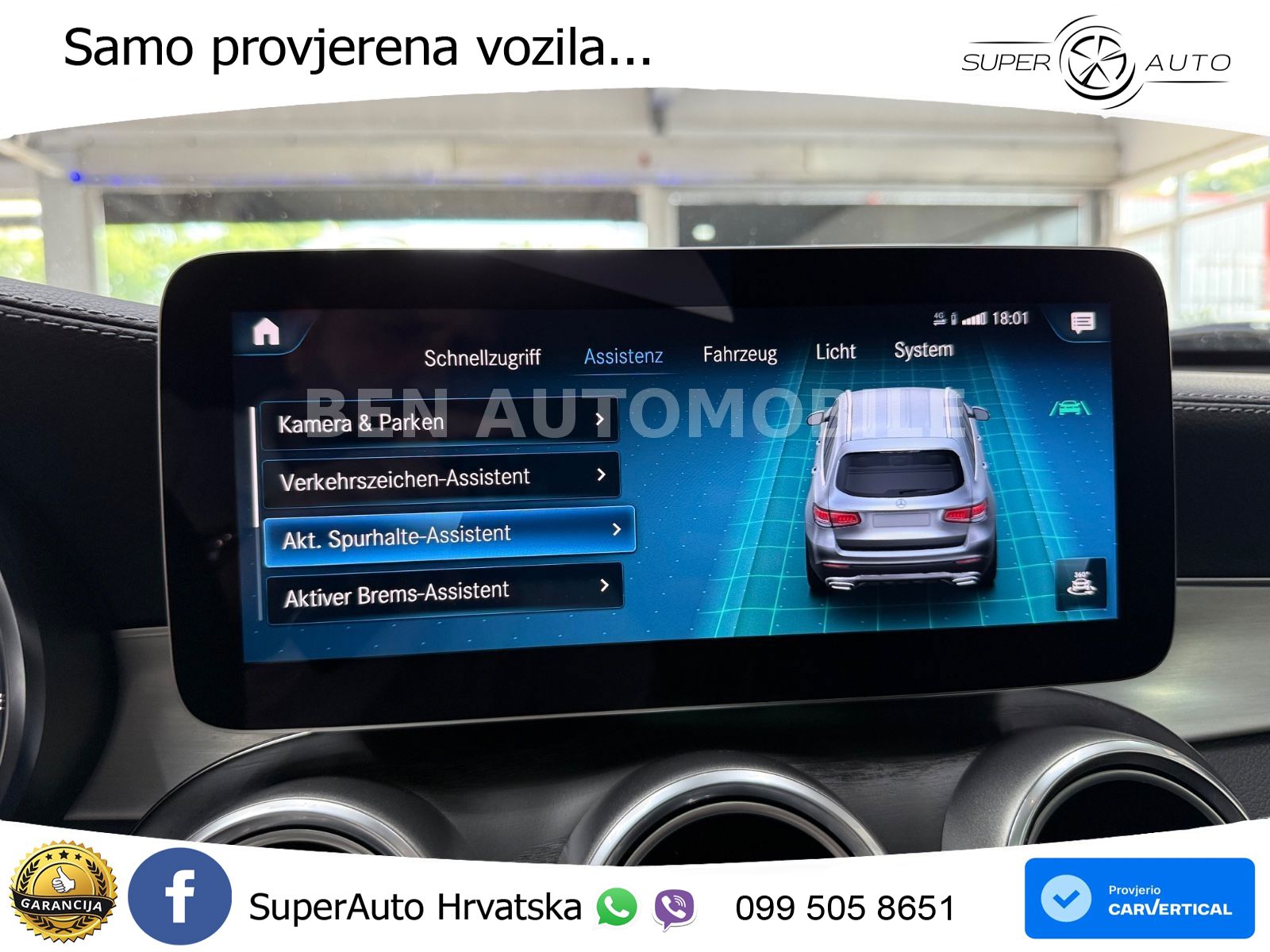 Mercedes GLC 300d (245 KS) 4MATIC G-TRONIC LED+GR SJED+ACC