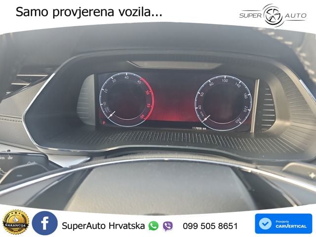 Škoda Octavia Combi 2.0 TDI (150 KS) DSG LED+GR SJED+ACC