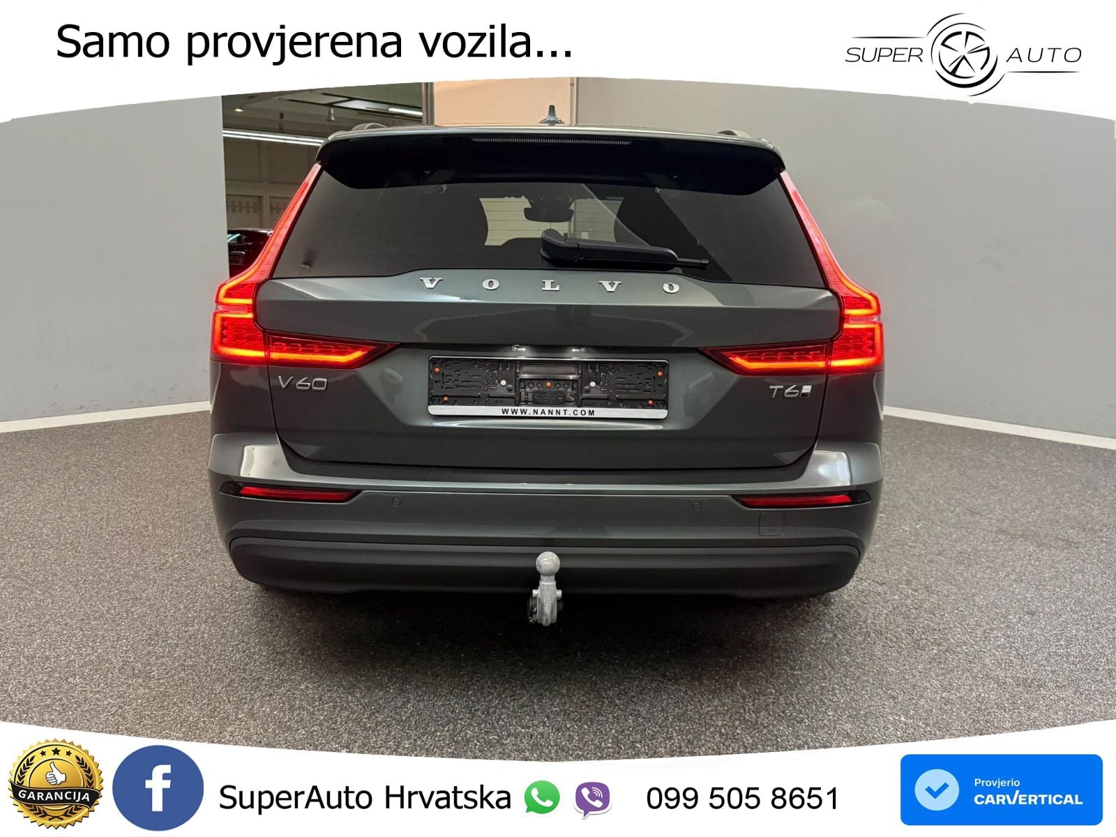 Volvo V60 2.0 T6 AWD Geartronic LED+GR SJED+ACC
